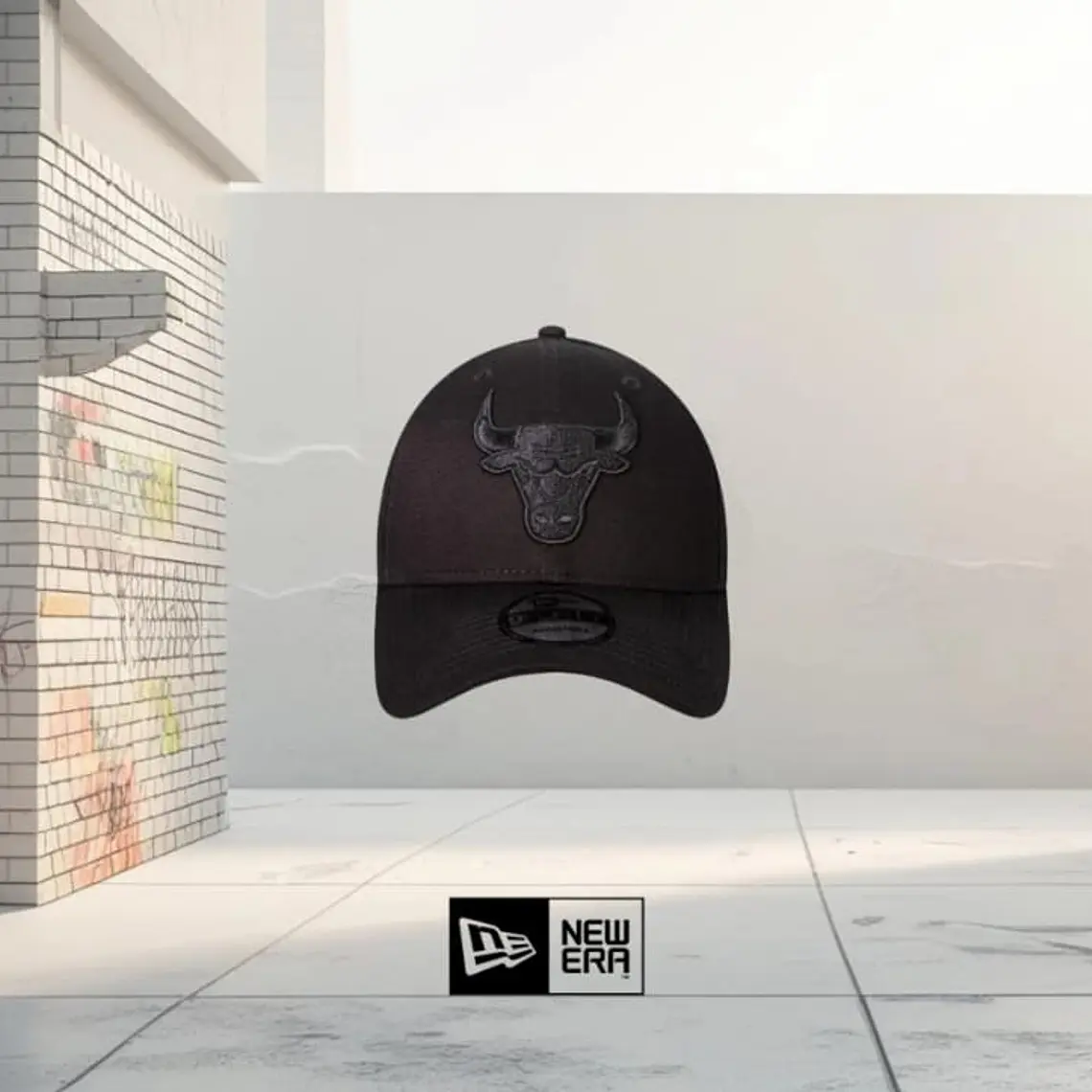 JOCKEY CHICAGO BULLS NBA NEW ERA NEGRO 2