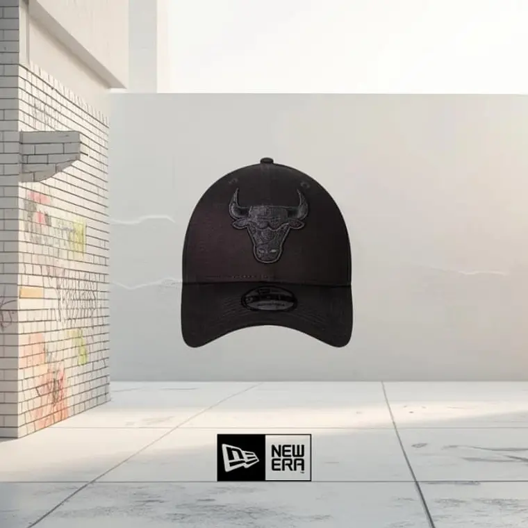 JOCKEY CHICAGO BULLS NBA NEW ERA NEGRO 2