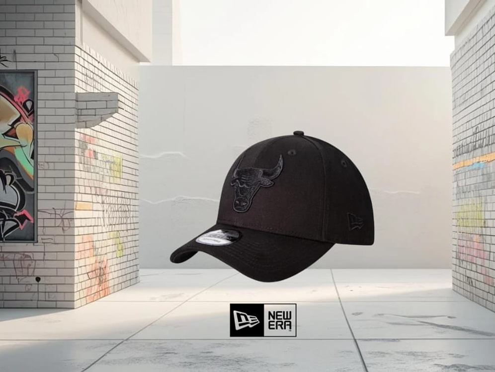 JOCKEY CHICAGO BULLS NBA NEW ERA NEGRO 1
