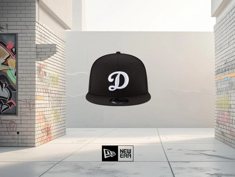 JOCKEY 9FIFTY LOS ANGELES DODGERS MLB BLACK NEW ERA. 2