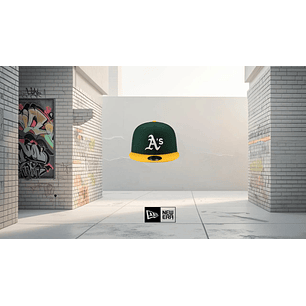 JOCKEY 9FIFTY OAKLAND ATHLETICS MLB GREEN