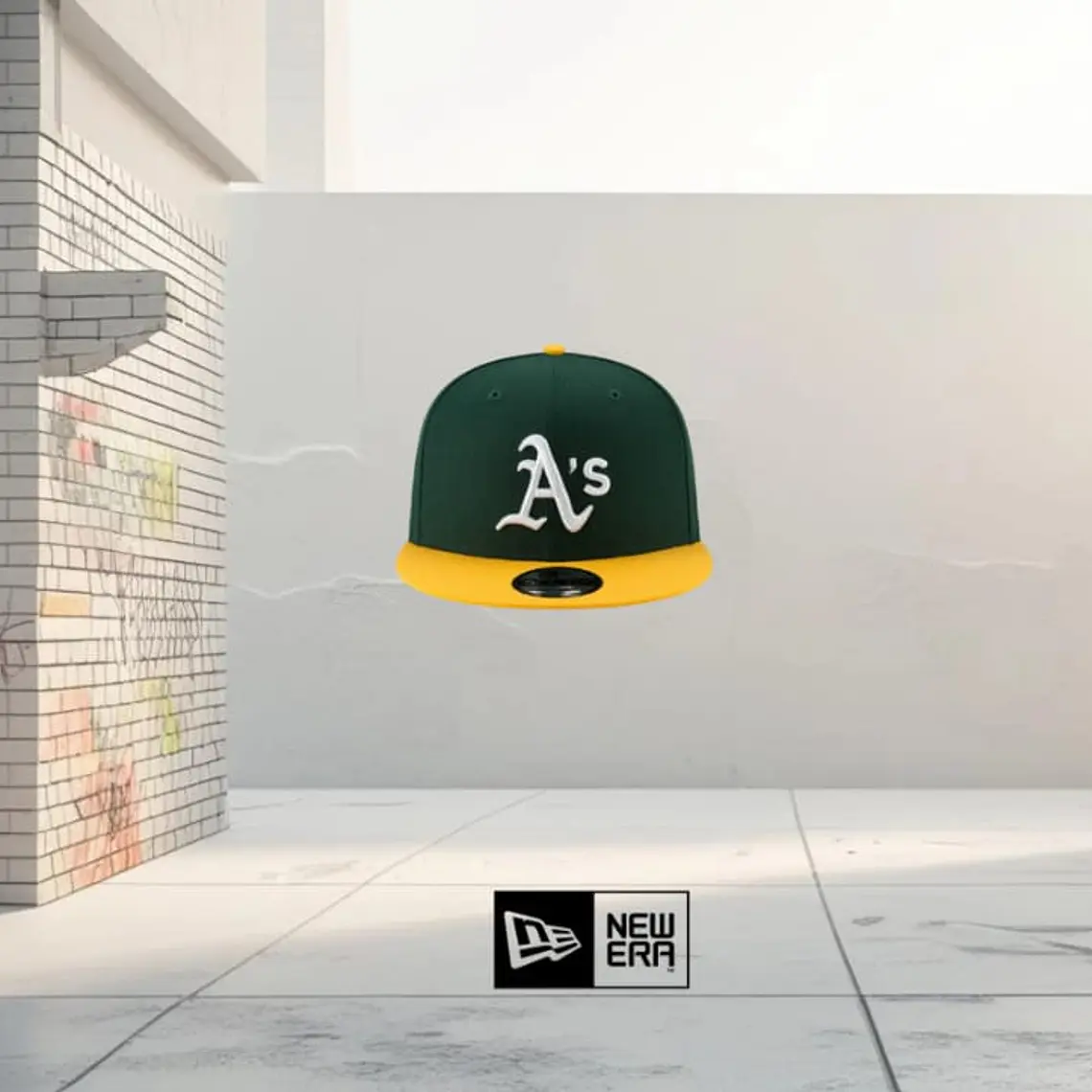 JOCKEY 9FIFTY OAKLAND ATHLETICS MLB GREEN 1