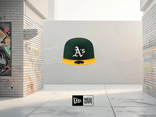 JOCKEY 9FIFTY OAKLAND ATHLETICS MLB GREEN 1