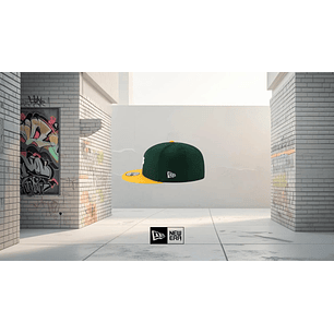 JOCKEY 9FIFTY OAKLAND ATHLETICS MLB GREEN