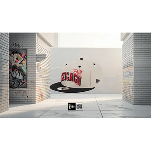 JOCKEY 9FIFTY CHICAGO BULLS NBA BEIGE