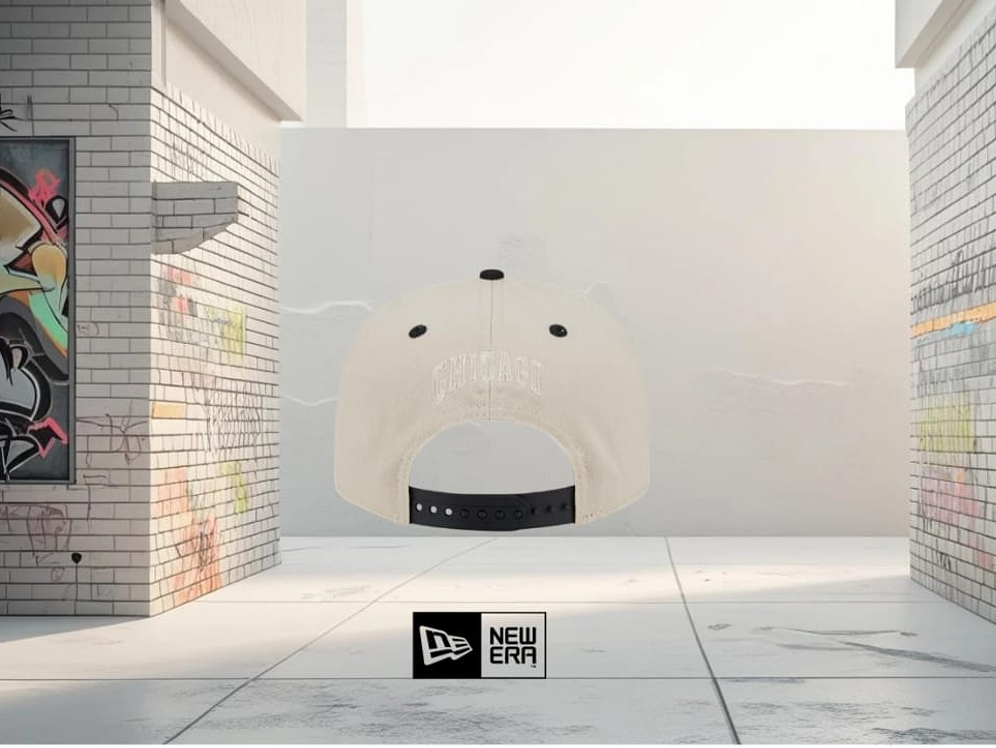 JOCKEY 9FIFTY CHICAGO BULLS NBA BEIGE 3