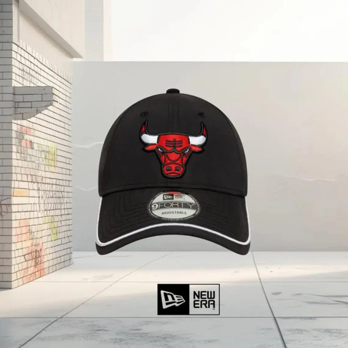 JOCKEY 9FORTY CHICAGO BULLS NBA BLACK 1