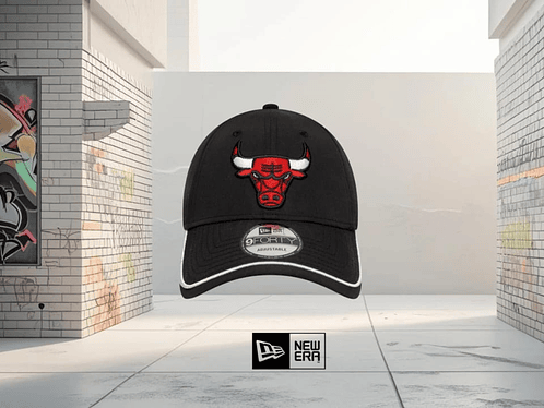 JOCKEY 9FORTY CHICAGO BULLS NBA BLACK 1
