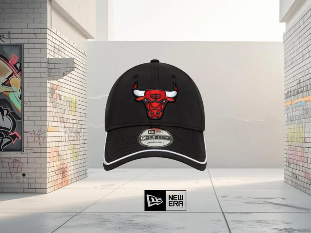 JOCKEY 9FORTY CHICAGO BULLS NBA BLACK 1