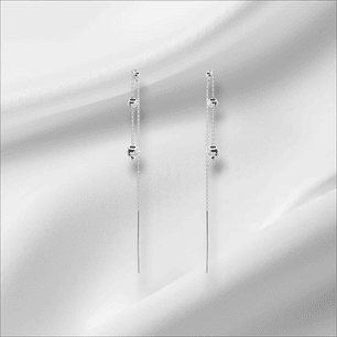 Aros Modelo Cadena con Esferas.