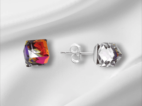 Aros Diseño Cubos de Cristal. 1