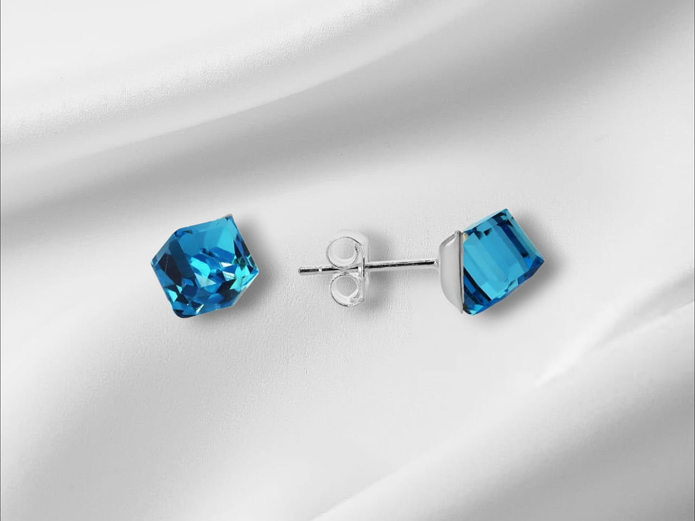 Aros Diseño Cubos de Cristal. 5