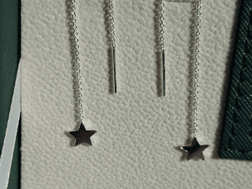Aros Cadena con Placa de Estrellas. 2