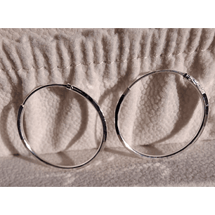 Aros Argolla Facetadas.