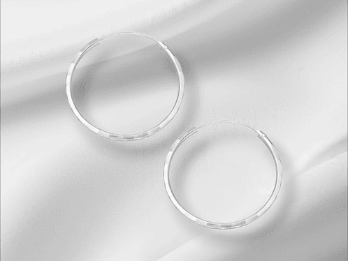 Aros Argolla Facetadas. 1