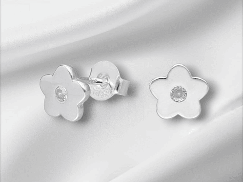 Aros flor Circón. 1