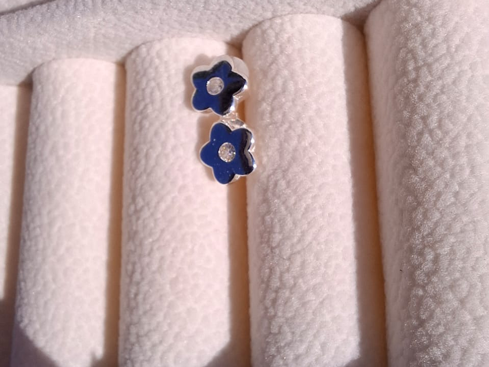 Aros flor Circón. 2