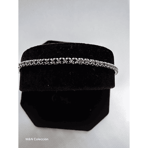 Pulsera Circones Tennis Onix