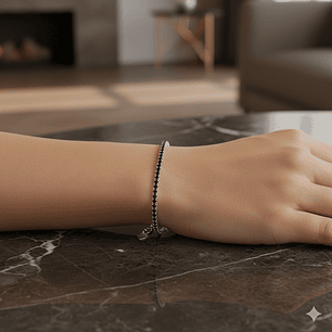 Pulsera Circones Tennis Onix