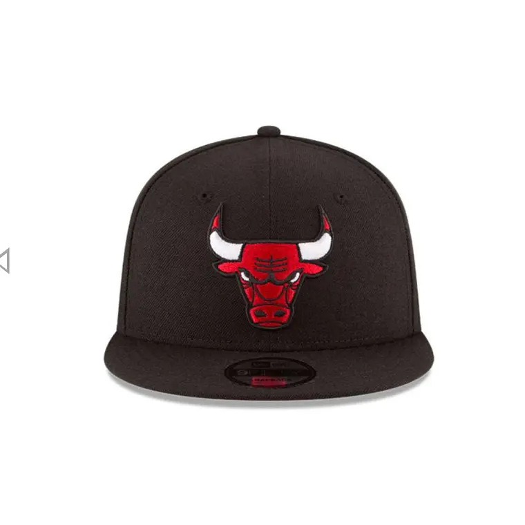 Jockey SnapBack Chicago Bulls Negro Ajustable  2