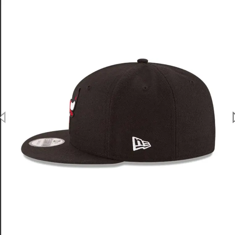 Jockey SnapBack Chicago Bulls Negro Ajustable  3