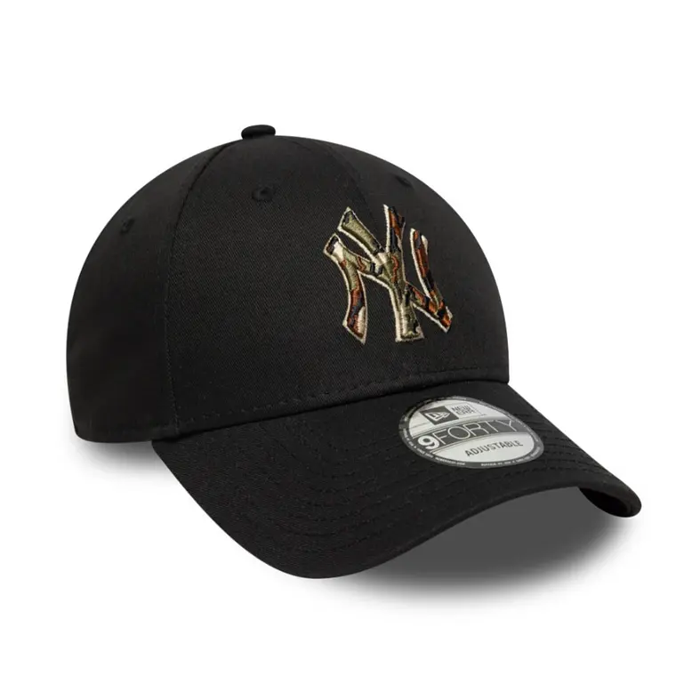 Jockey New York Yankees Leopardo Negro Ajustable  2