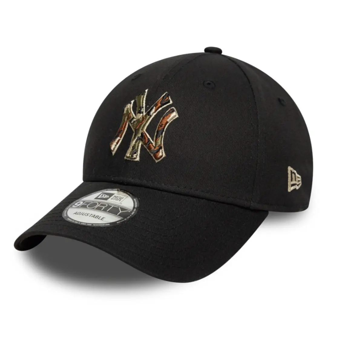 Jockey New York Yankees Leopardo Negro Ajustable  4