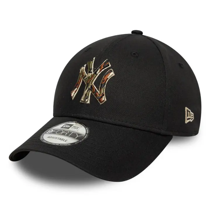 Jockey New York Yankees Leopardo Negro Ajustable  4
