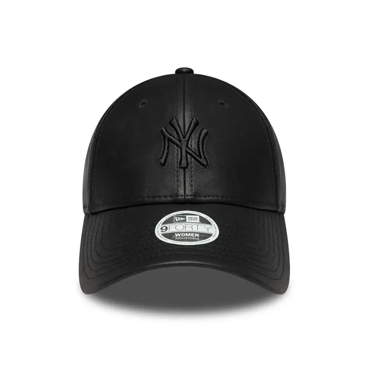 Jockey New York Yankees Negro Cuerina Mujer 3