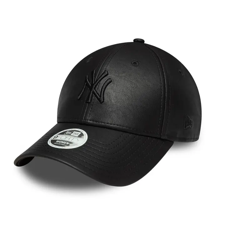 Jockey New York Yankees Negro Cuerina Mujer 4