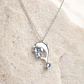 Collar Delfin Circones Agua Marina  - Miniatura 1