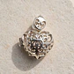 Colgante Relicario Corazón Calado - Miniatura 1