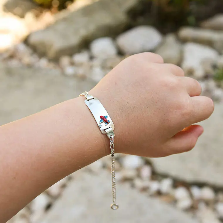 Pulsera piocha avion 2