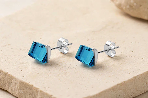 Aros Diseño Cubos de Cristal.