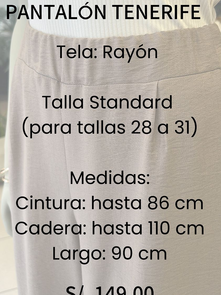 PANTALÓN CULOTTE TENERIFE 10