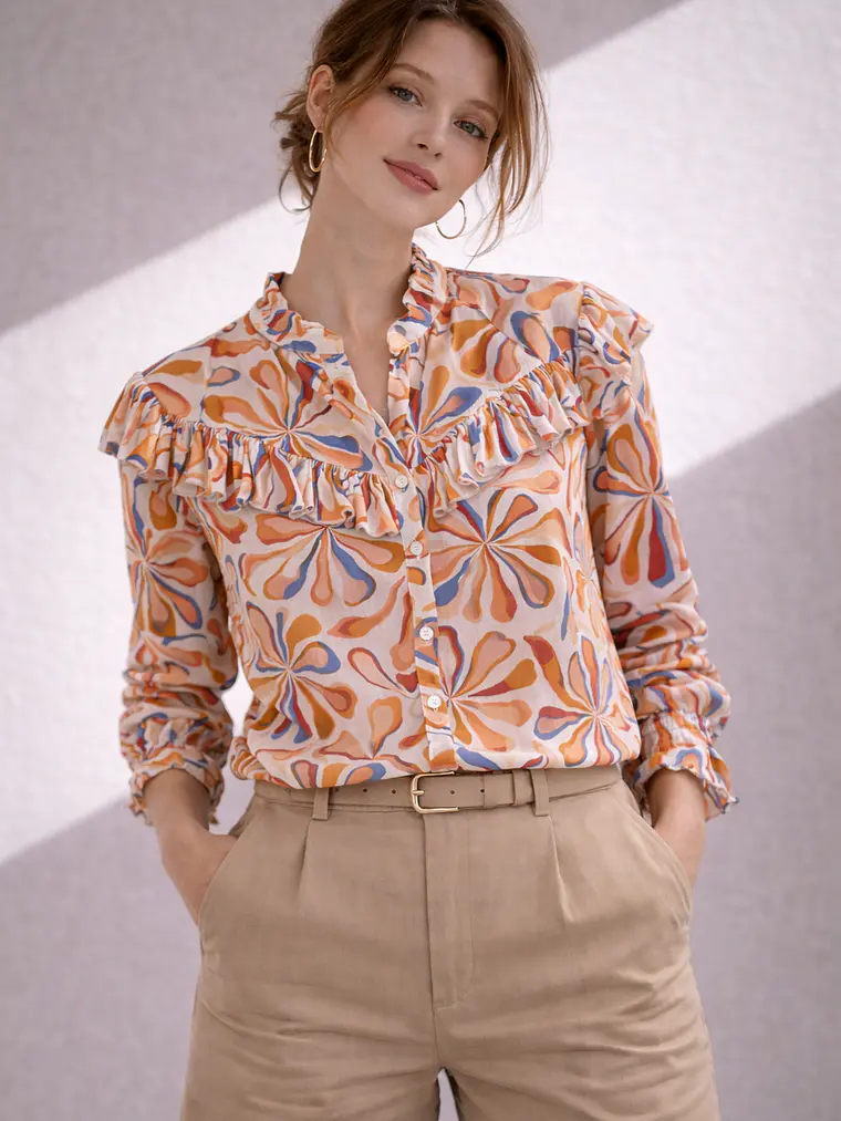 Blusa Brasilia Print 8