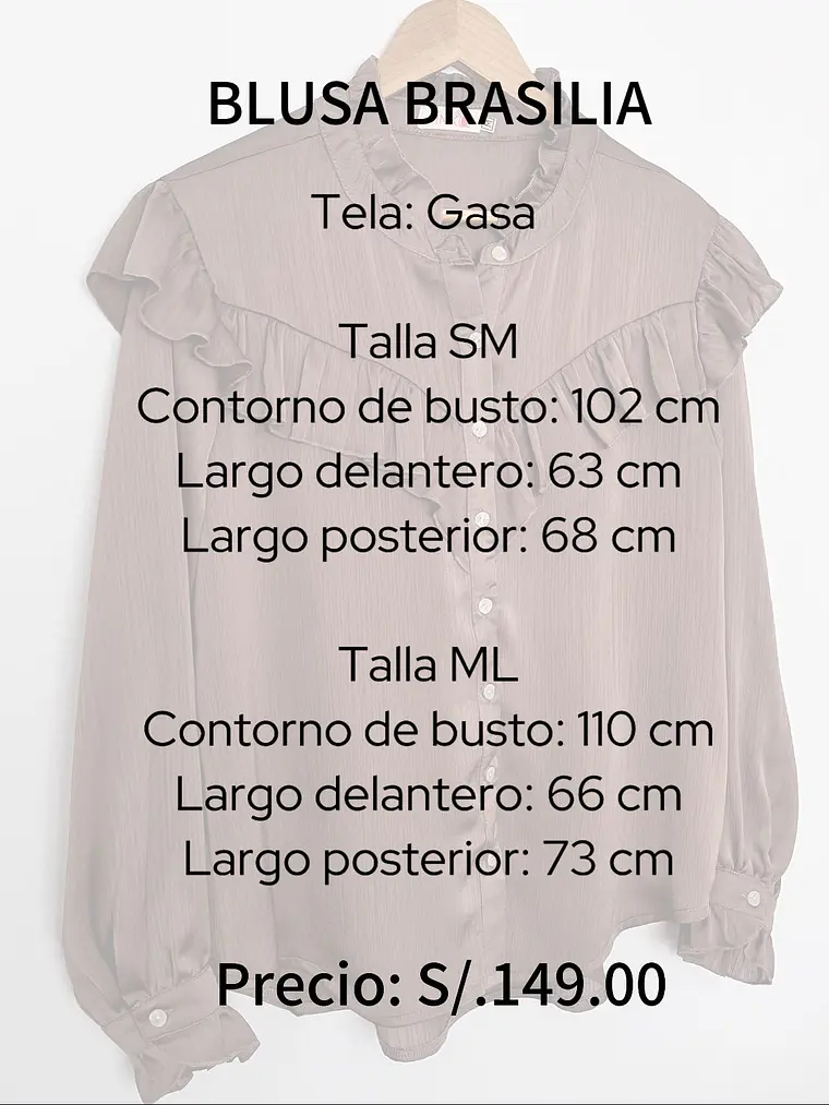 Blusa Brasilia Print 11