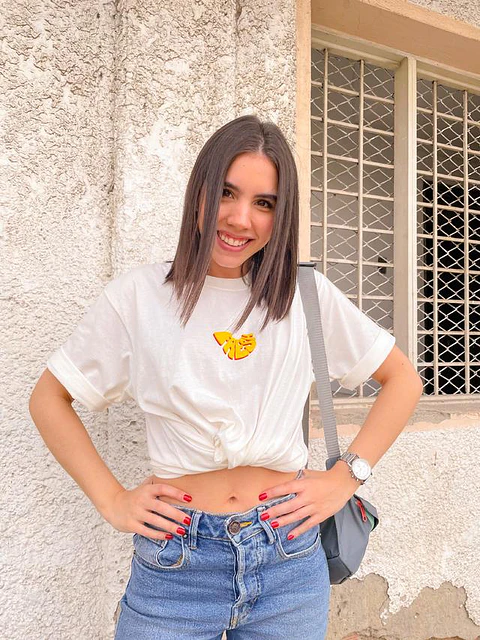 Camiseta Oversized Fresh Hueso