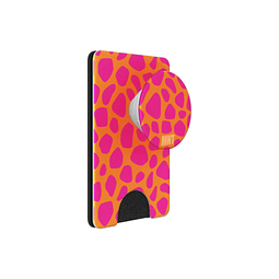 PopWallet Orange Cheetah