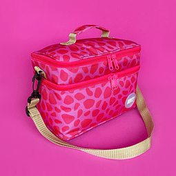 Lonchera Doble Pink Cheetah