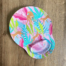 Mouse Pad Tropical Pink