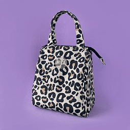 Lonchera Triangular Nude Leopard