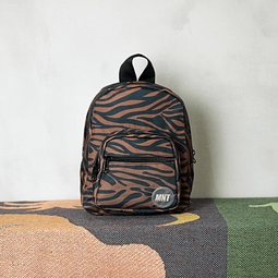 Mini Backpack Zebra Cocoa