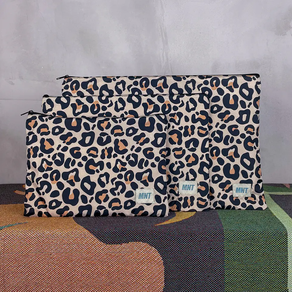 Kit Bolsas Viajeras Nude Leopard 2