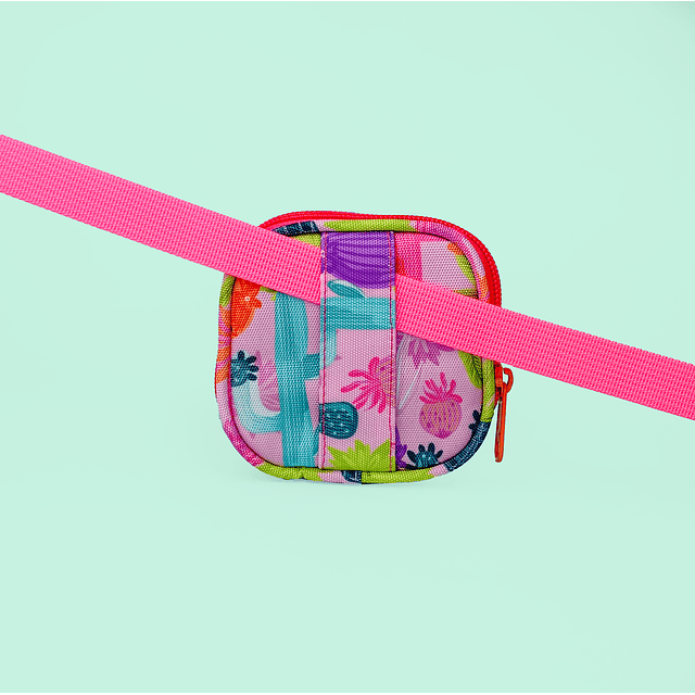 Portacables Abullonado / Mini Holder Pink Cactus