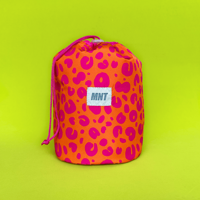 Organizador Circular Orange Leopard