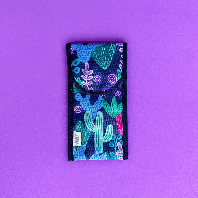 Portacepillos Cactus Morado