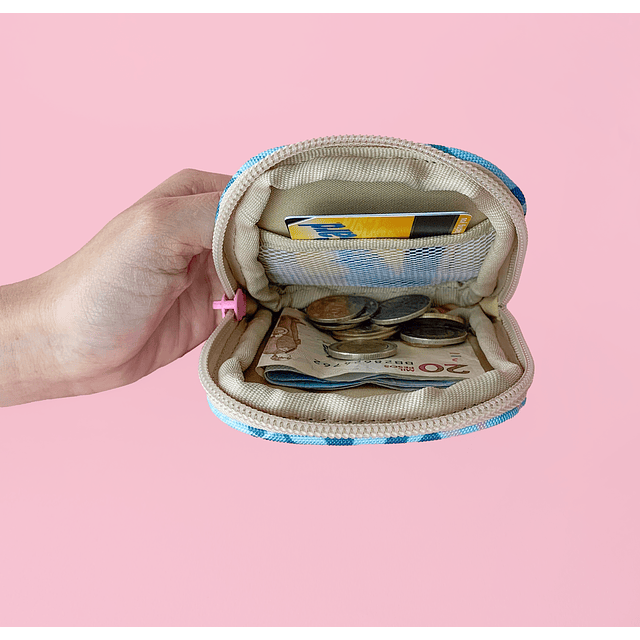 Portacables Abullonado / Mini Holder Turquoise 