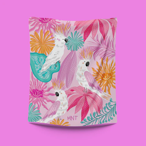 Toalla de Microfibra Pocket Rosy Paradise