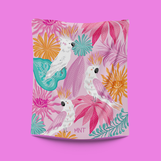 Toalla de Microfibra Pocket Rosy Paradise